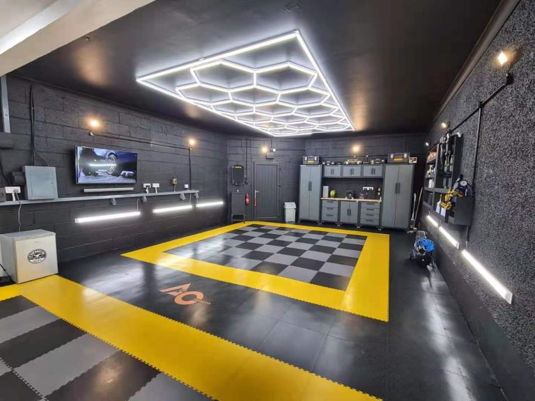 Elevate Garage Spaces with Modern Lighting and Wall Panels Elevate Garage Spaces with Modern Lighting and Wall Panels
